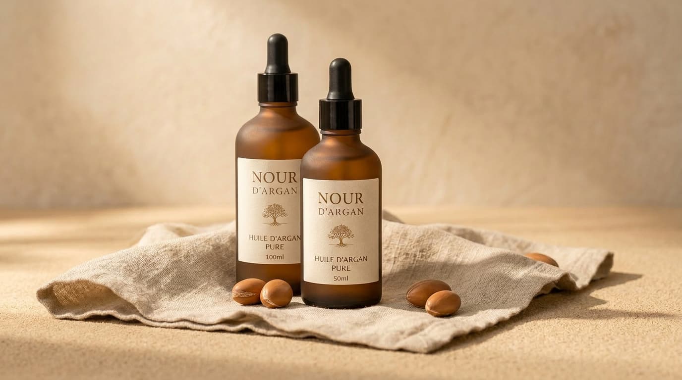 Nour d'Argan - Huile d'argan pure duo 50ml et 100ml